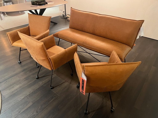 Jess eet en 3 en – eetkamerstoelen, Leather (photo 2 of 2)