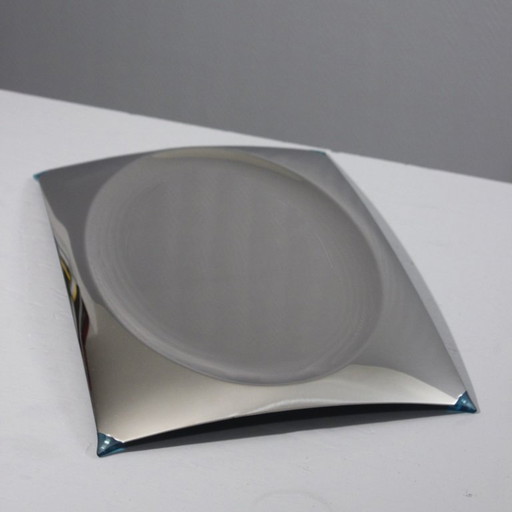 Alessi & Philippe Starck - Design tray "Voilà-Voilà" Inox 1992
