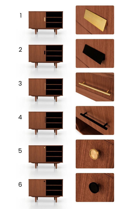 Image 1 of Teak cabinet for TV T-S17