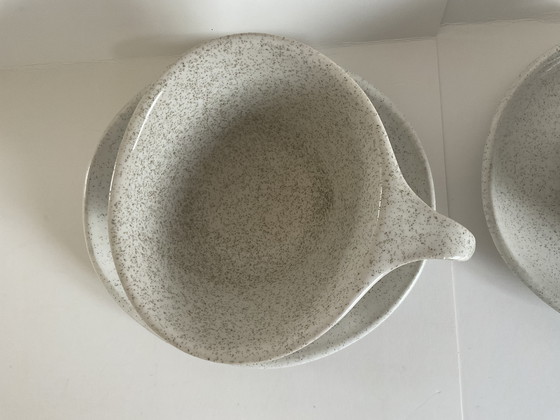 Image 1 of 2x Tazza e piattino vintage Glidden Pottery USA