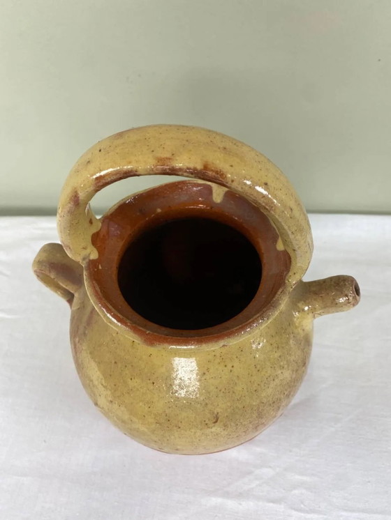 Brocca in terracotta smaltata – Bicchieri e caraffe, Rustic (photo 8 of 9)