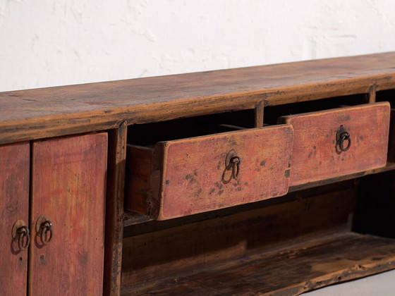 Mobile basso antico con patina rossa (c.1900) #29 – Mobili TV (photo 15 of 40)
