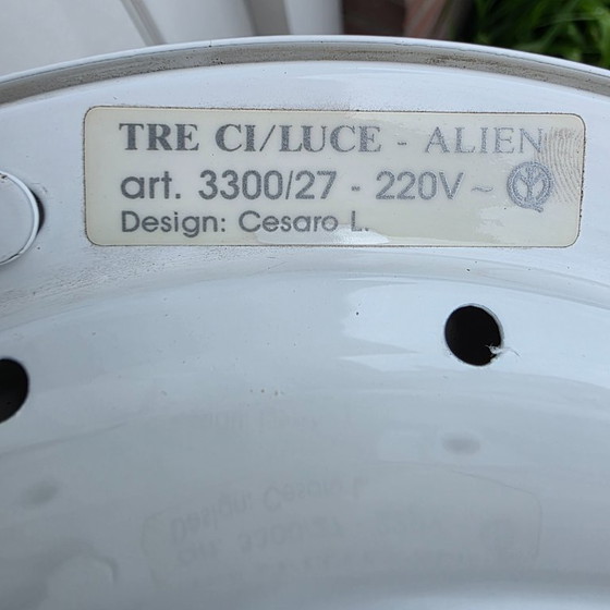 Image 1 of "Alien" di Luciano Cesaro per Tre Ci Luce, 1985, Vintage, Lampada da parete, Lampada da soffitto