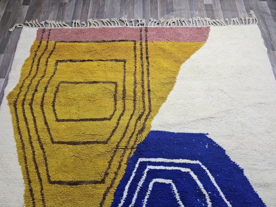 Image 1 of Tapis marocain en laine naturelle 350cmx300cm