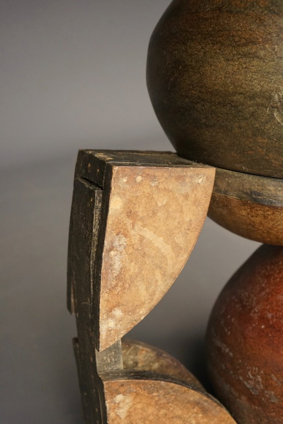 Image 1 of Große ungewöhnliche zeitgenössische Kunstwerk Skulptur