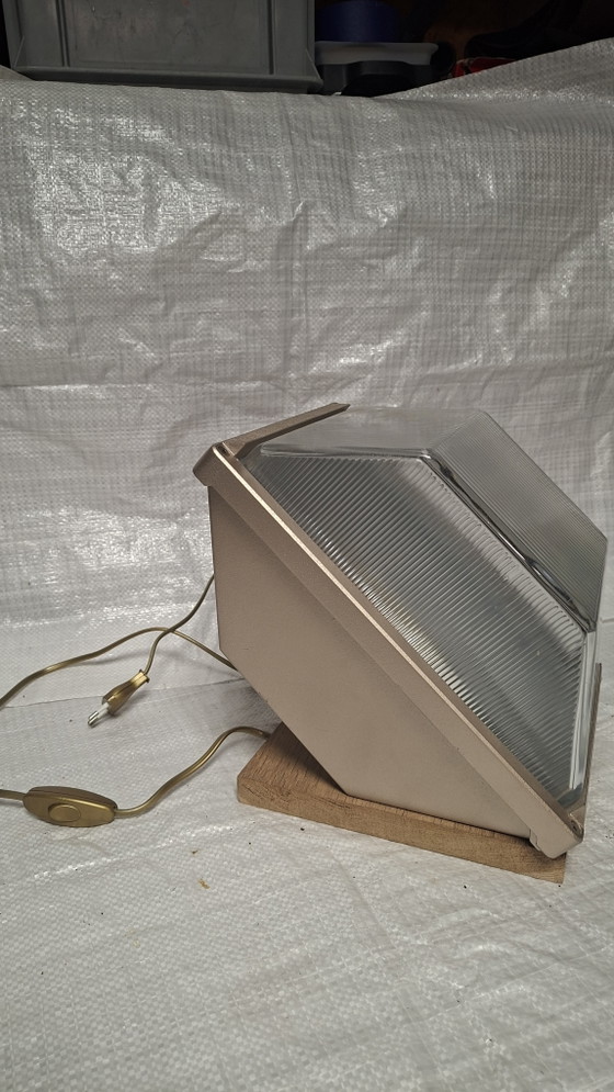 Refurbished Designer Lamp – Wall lights, Glass, Metal (photo 4 of 6)