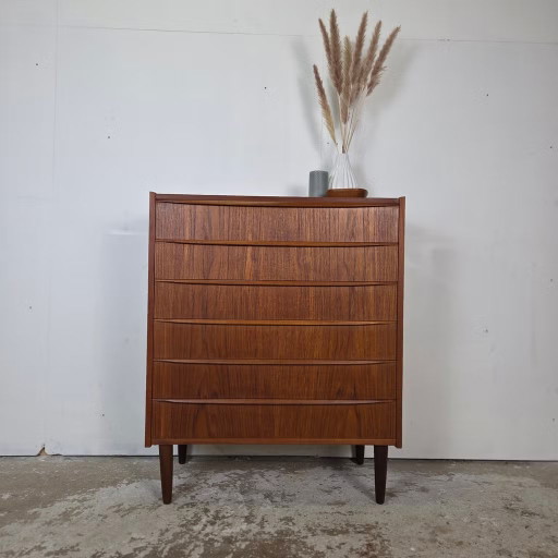 Vintage dänische Kommode, Teak 60er Jahre skandinavisch