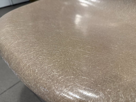 Herman Miller | Eames | DSW | Fibre de verre gris-beige | 4 pièces – Chaises de salle à manger, Metal, Wood (photo 9 of 13)