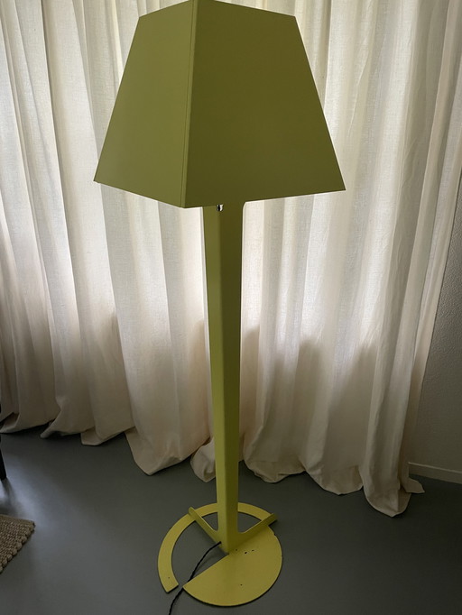 Established & Sons Fold Floor Lamp Yellow