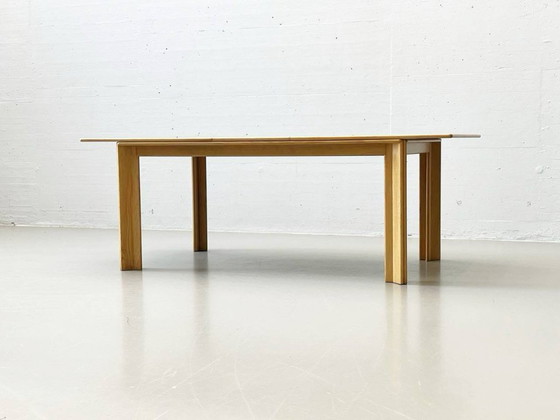 Image 1 of Set: 6 Stühle Modell Monk und Tisch von Afra und Tobia Scarpa für Molteni, 1973