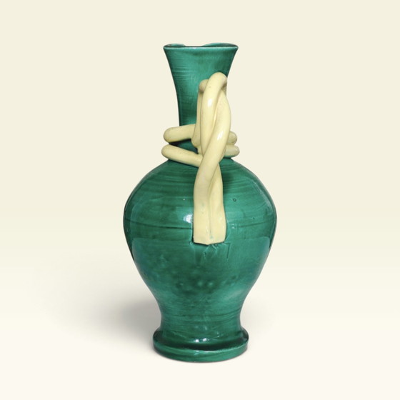 Ceramic Pitcher Vase from the 40s, Georges Jouve – Céramique Française (photo 3 of 10)