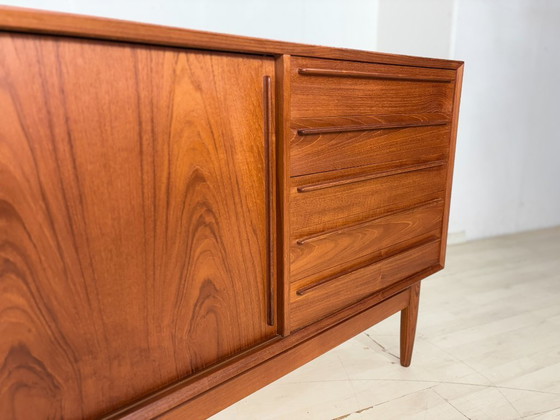 Danish teak sideboard by HP Hansen – Mid-Century living room cabinet from the 1960s – Wood, Vintage (photo 12 of 20)