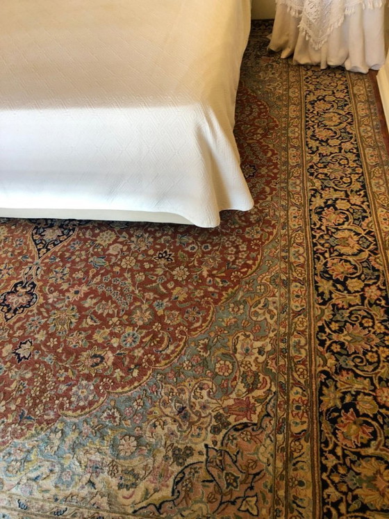 Tappeto persiano Kirman annodato a mano 404 × 297 cm con certificato – Tappeti, Tessile (photo 3 of 5)