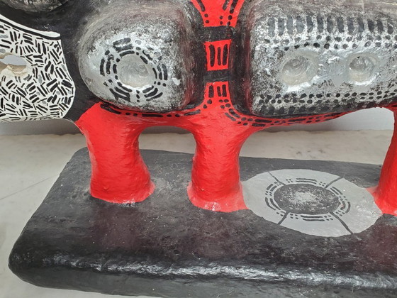 Image 1 of Kaj-Ficaja papier-maché-sculptuur (1959) (Ref 4085)