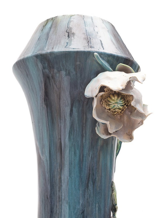 Image 1 of Large Art Nouveau Vase