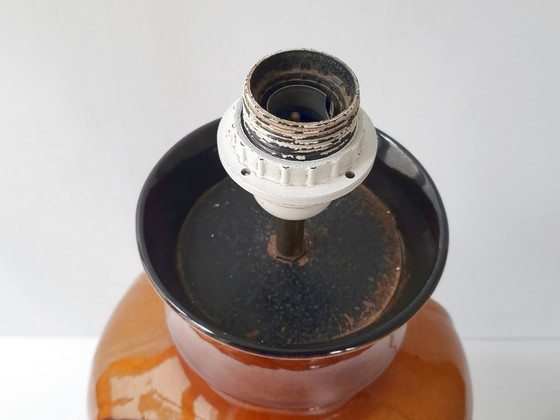 Image 1 of MAGNIFICENT VINTAGE GERMAN CERAMIC LAMP BASE 1960s BAY KERAMIK 60S 1960S