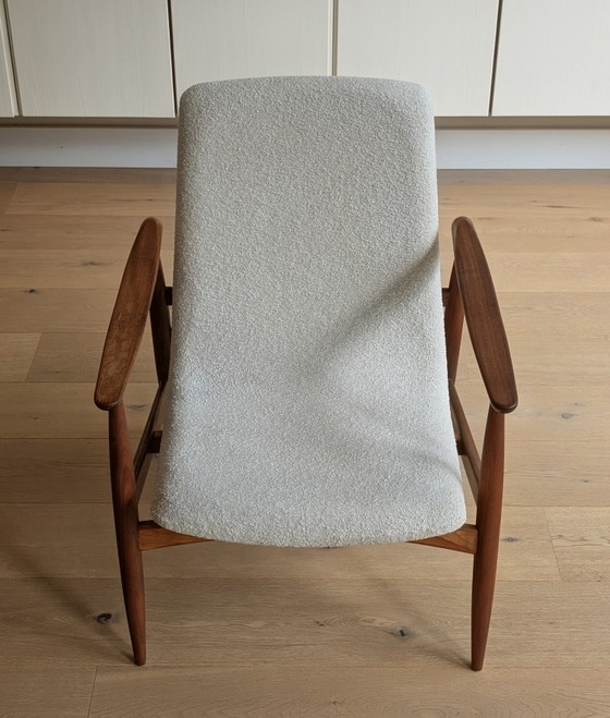 Louis van Teeffelen pour la chaise longue WéBé | années 1960 – Fauteuils, Textile, Wood (photo 4 of 14)