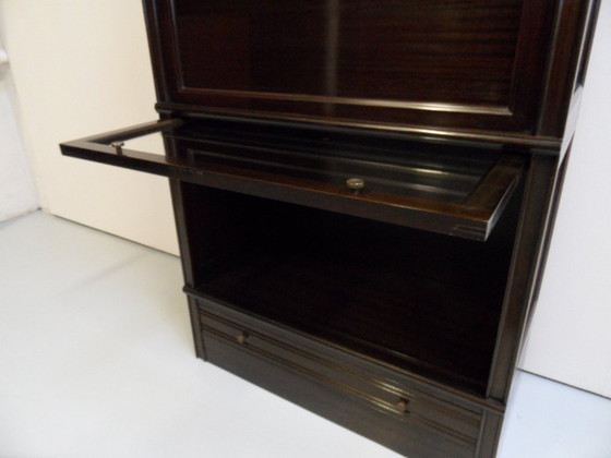 Image 1 of Bibliothèque empilable vintage avec barre, années 1960