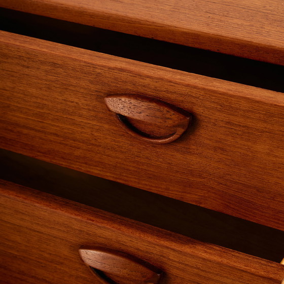 Image 1 of MK11131 Cómoda de cuatro cajones de Kai Kristiansen para Feldballes Møbler