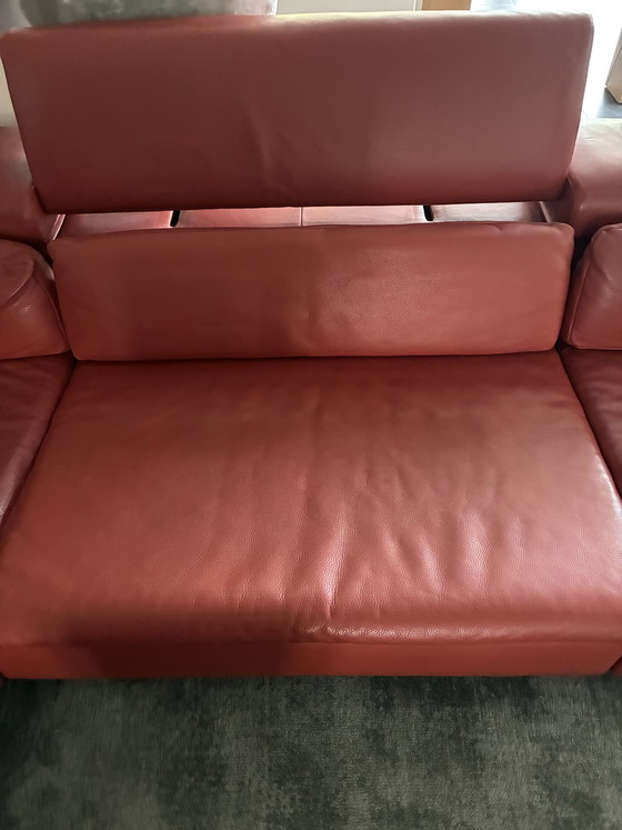 Image 1 of JORI lederen sofa model SHIVA