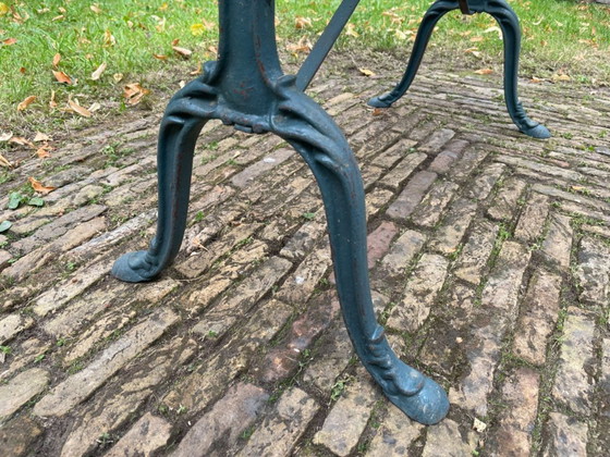 Image 1 of Garden Table Bistro Table with Marble French