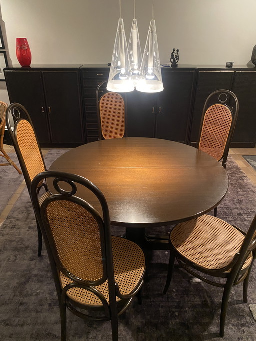 Thonet rosewood dining table