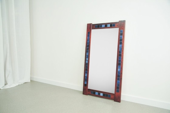 Specchio Palissandro Piastrelle Ceramica Blu – Glass (photo 7 of 7)