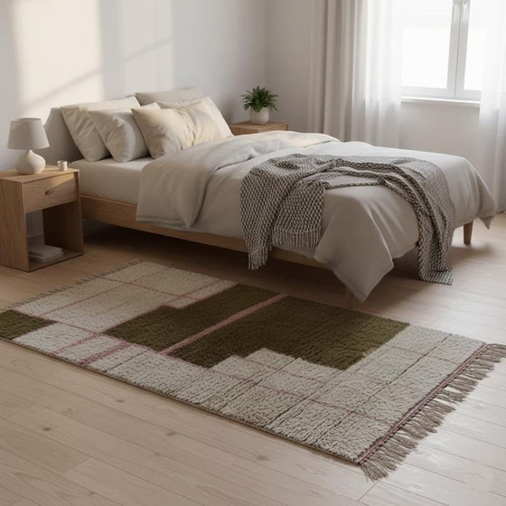 Image 1 of Traditioneller handgeknüpfter Berberteppich, 2,5 x 1,5 m