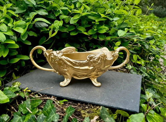 Vasi per piante firmati Claude Bonnefond ( ) Art Nouveau – Metal (photo 9 of 9)
