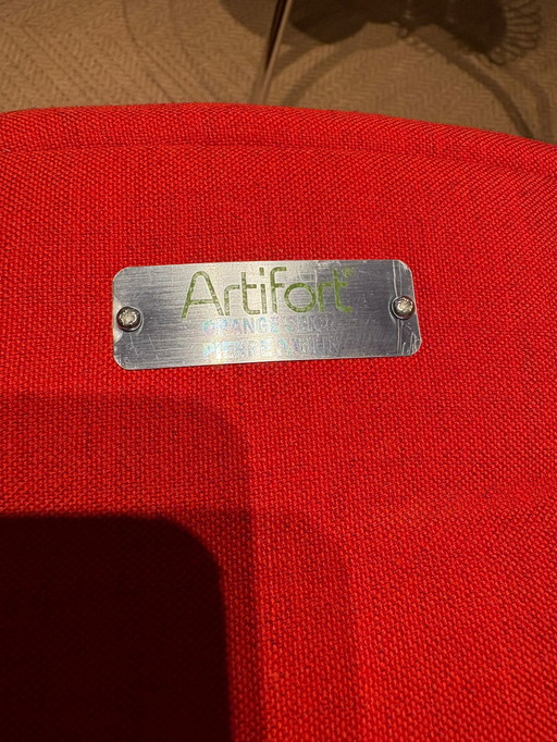 Fetta d'arancia Artifort di Pierre Paulin