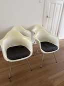 4 sedie Vitra Eames Dax