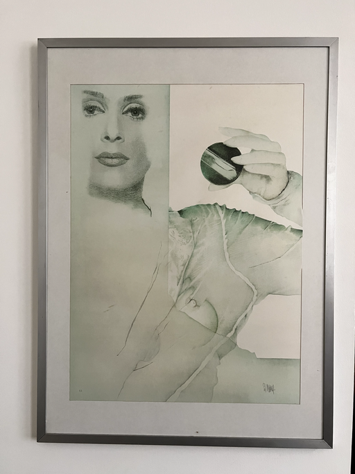 Pol Mara - Wahrsager-Lithographie