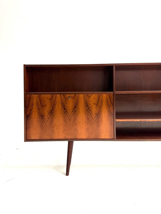 Libreria XL danese vintage, Brouer Møbelfabrik ‘60 – Credenze, Legno, Metallo (photo 3 of 11)