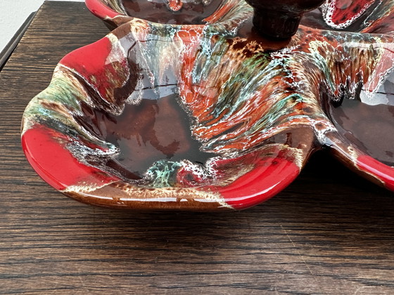 Image 1 of Serviteur à hors-d’œuvres céramique vintage Vallauris 