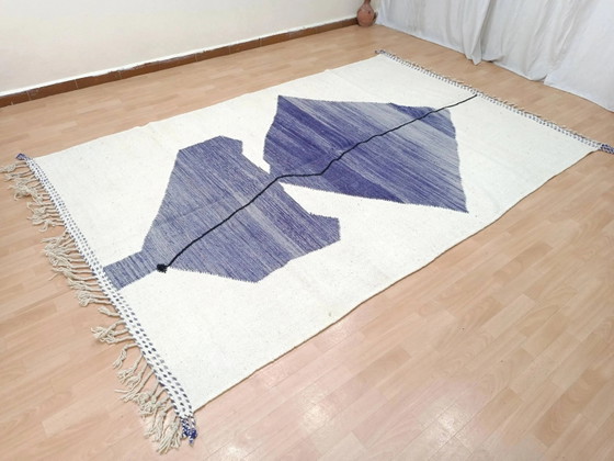 Handmade traditional carpet 250cm x 150cm Moroccan – Rugs & carpets, Wool (photo 4 of 11)