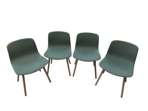 Set of 4 new HAY AAC 13 chairs