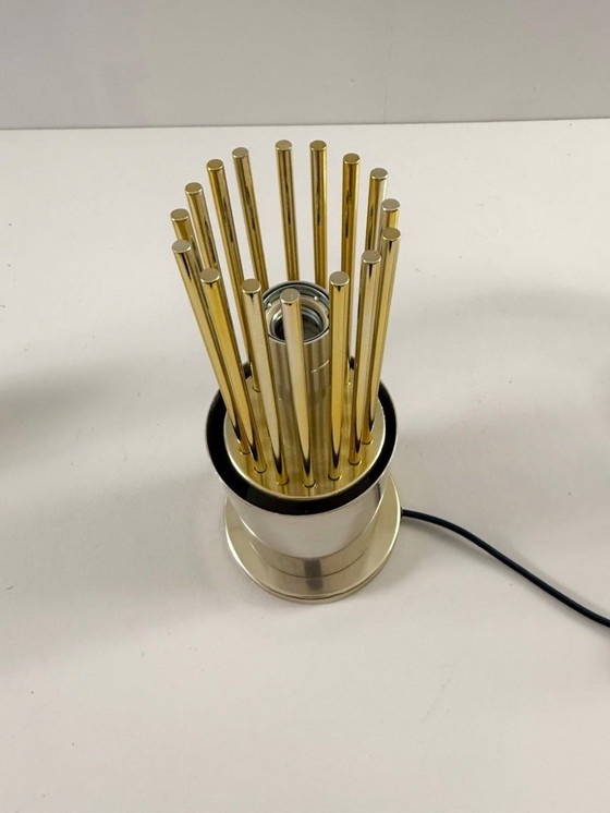 Image 1 of Lámpara de mesa de mediados de siglo, 'Big Ball', Doria, Alemania, década de 1970