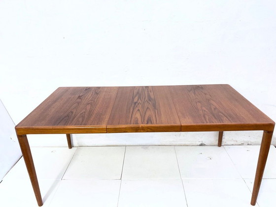 Image 1 of XXL teak dining table by Bramin Design HW Klein, 1960s, Made in Denmark