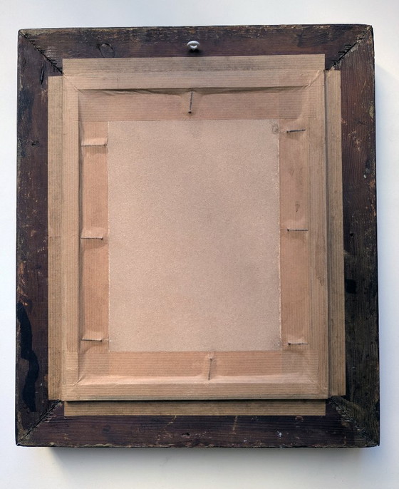 Image 1 of Studio di una mucca bianca, pastello su carta.