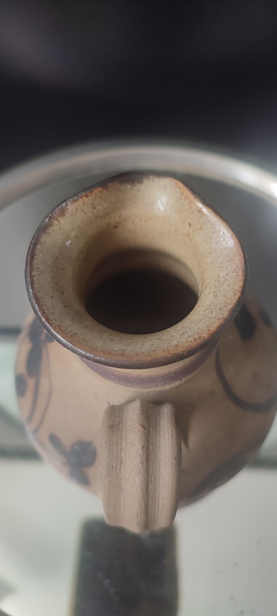 Image 1 of YAEL Ceramic Pitcher, Old Jaffa (Israel), Folk Art
