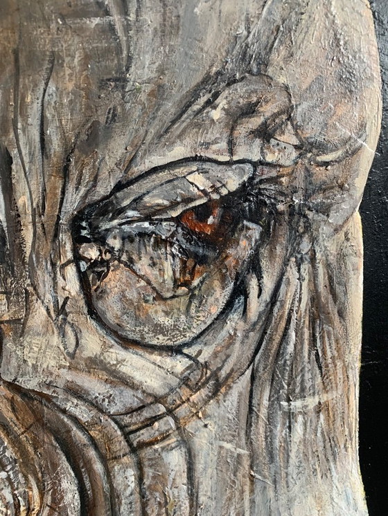 Image 1 of Cool painting of an elephant