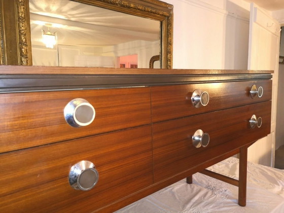 Credenze di Avalon, anni '60 – Legno, Cromo, Mid Century Modern (photo 4 of 6)