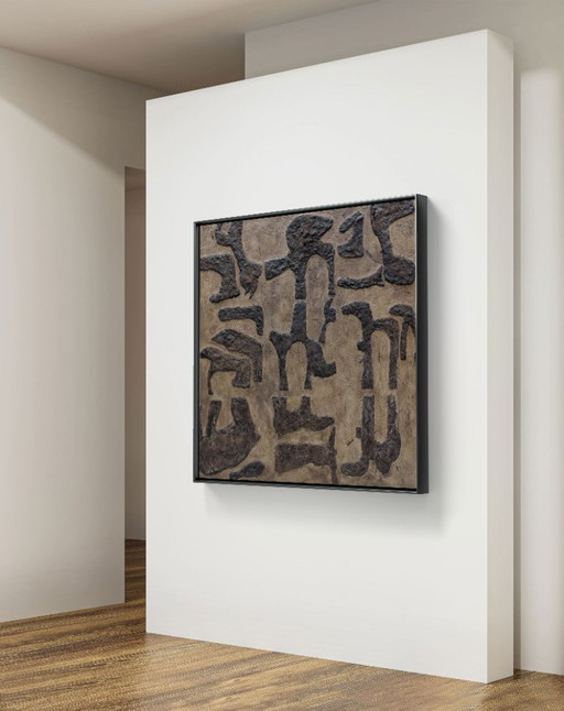 Pintura de arte moderno/objeto de pared: Reino animal