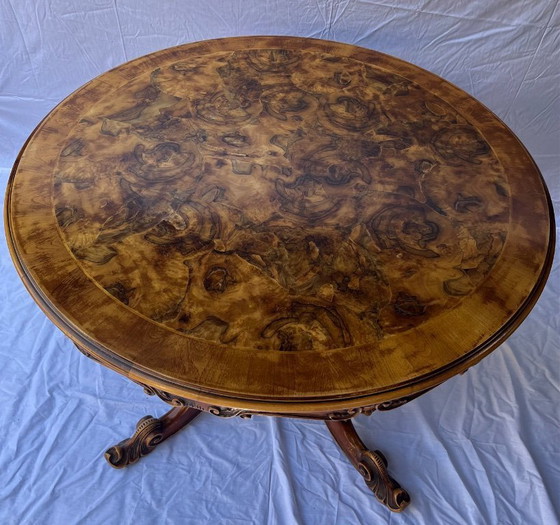 Image 1 of Table de salle à manger baroque italienne