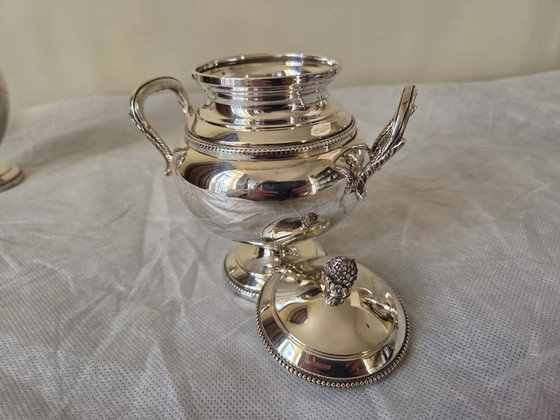 Image 1 of Juego de té de plata de ley