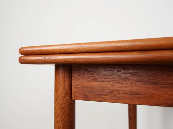 Image 1 of Table en teck, design danois, années 1970, fabrication : Danemark