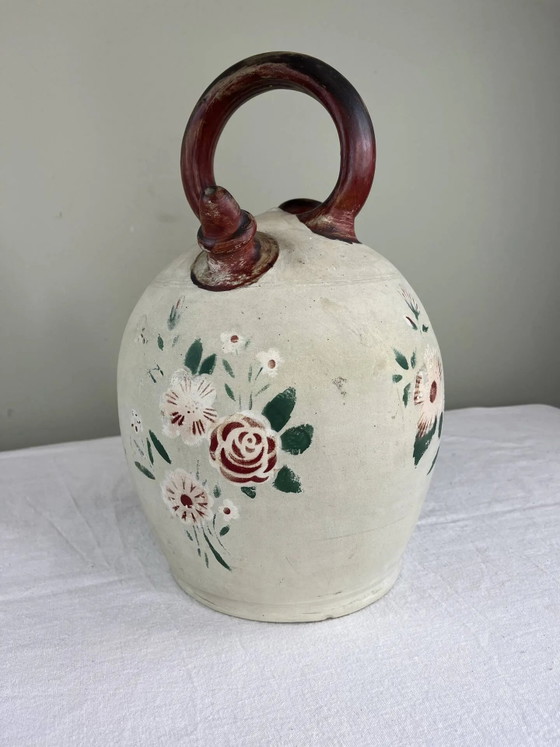 Brocca in gres decorata – Bicchieri e caraffe, Porcelain, Rustic (photo 7 of 8)