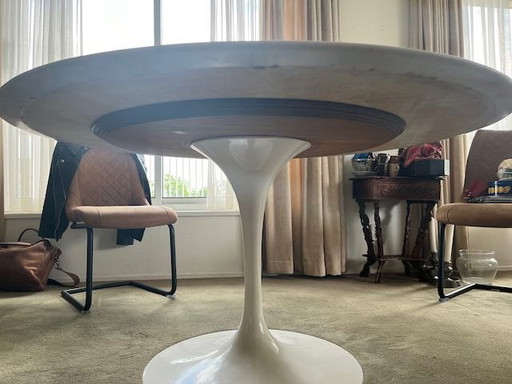 Space Age Marble Dining Table