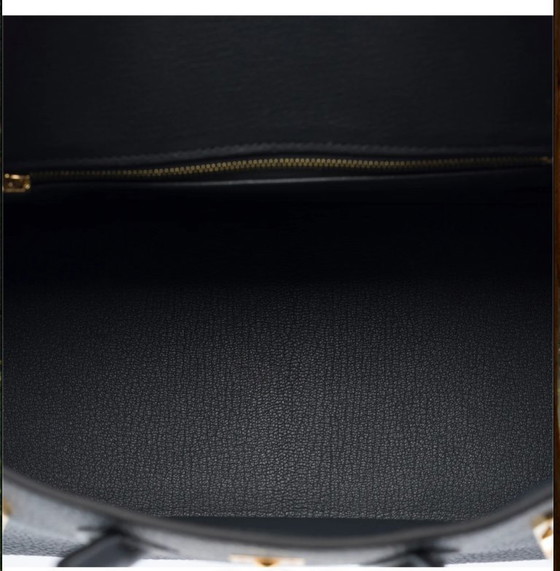 Image 1 of Borsa HERMES Birkin 25 in cuoio grigio - 103280