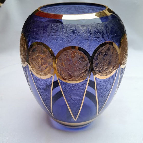 Vaso Art Déco Paul Heller – Vasi, Glass, Gold (photo 5 of 7)